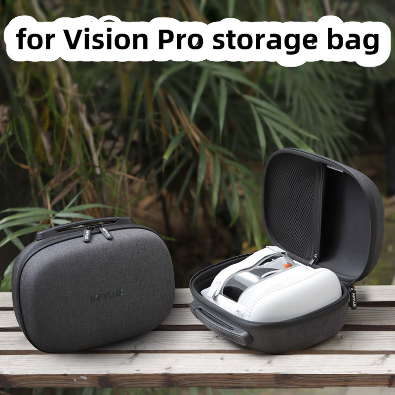 Hifylux 適用於 Vision Pro 收納包頭部展示 VR 保護防摔手提箱配件