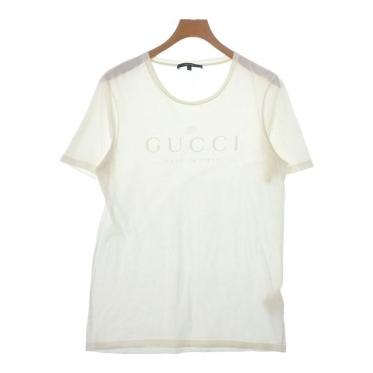 Gucci 古馳針織上衣 T恤 襯衫男性 白色 日本直送 二手
