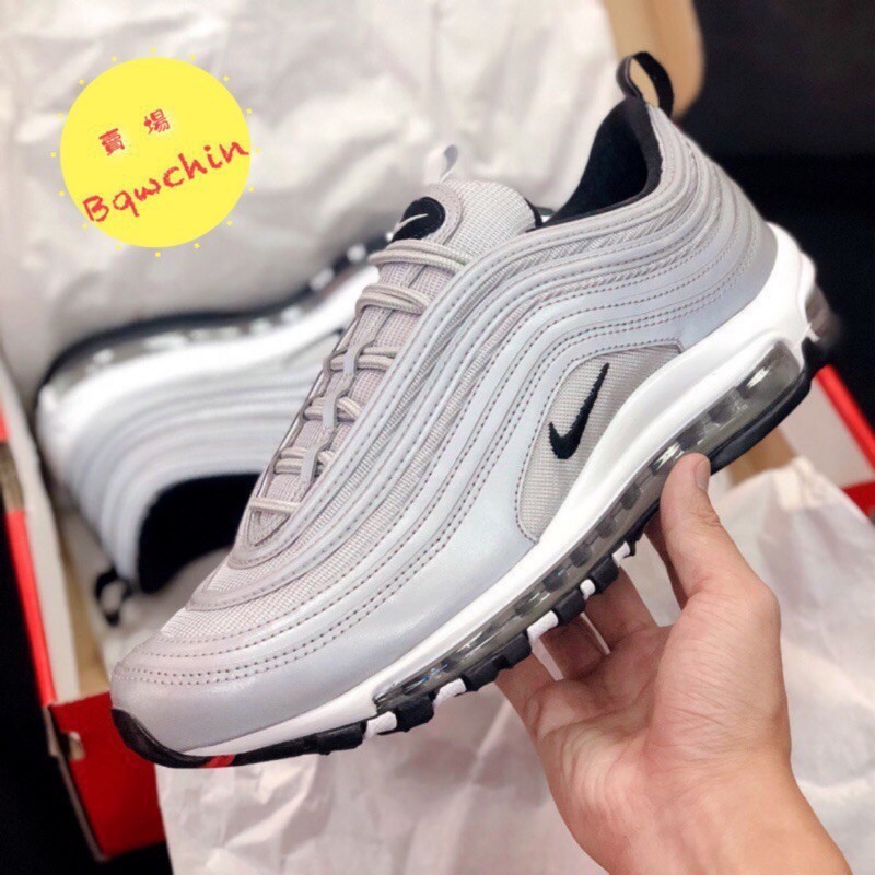 高品質 Nike air Max 97 OG 銀彈黑勾 子彈鞋 氣墊跑鞋 3M反光 312834-007 公司貨