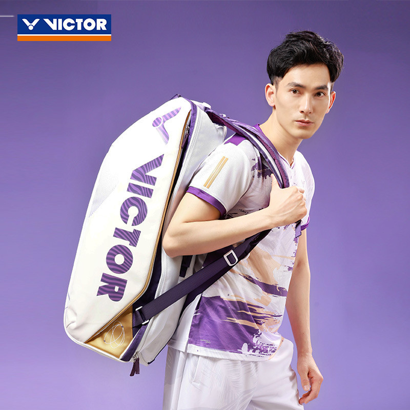 [超值]羽球包 網球包 victor勝利羽毛球包矩形包br3650威克多手提單肩男女獨立鞋倉球包