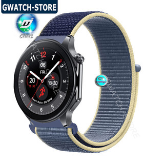適用於Oppo Watch S/X/X2/X3 錶帶 OnePlus Watch 2/3 尼龍錶帶智能手錶錶帶運動腕帶
