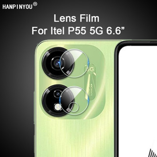 適用於 Itel P55 5G 6.6" 透明超薄後置攝像頭蓋軟膜的鏡頭保護膜 - 非鋼化玻璃