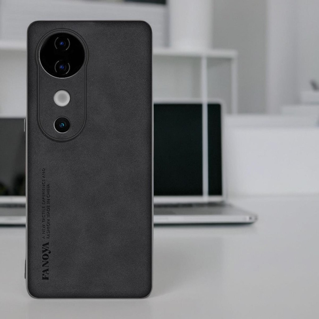 韓國素面皮革防摔殼 S19Pro手機殼親膚手感羊巴皮適用vivo S19小羊皮保護套防摔保護殼