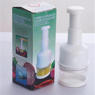 【臺灣熱賣】新款 塑膠搗蒜器 手動壓蒜器 廚房小工具不鏽鋼拍拍刀家用手壓剝蒜器