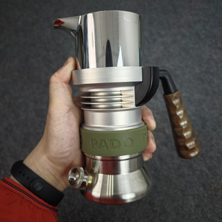 【咖啡工具】9barista plus升級版 意式58mm國產濃縮咖啡壺蒸汽摩卡壺萃取機