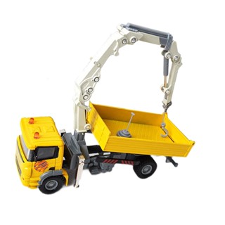 [HomylddTW] 起重機卡車玩具起重機模型,假裝玩,靈活,派對禮物,建築工程車模型的逼真玩具車
