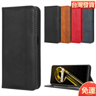 適用OPPO Realme 10T手機殼插卡Realme 9i 5G手機皮套磁吸翻蓋殼