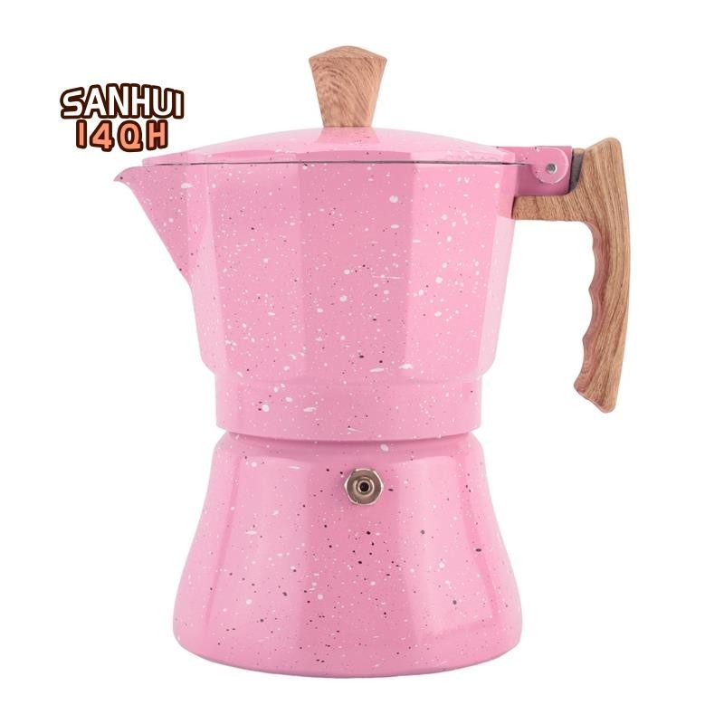 爐灶濃縮咖啡機 - 用於燃氣或電爐頂部的摩卡壺咖啡機 - 3 杯意大利濃縮咖啡機