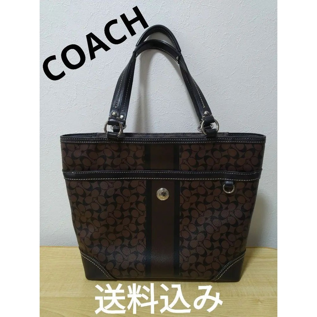 COACH 蔻馳 托特包 Signature Chelsea 日本直送 二手