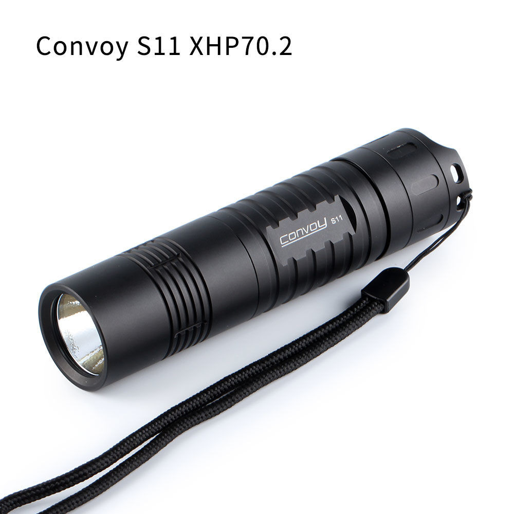 【小明淘家】包郵 Convoy S11 XHP70.2/XHP70.3 HI LED ,26650 led防水手電筒 現