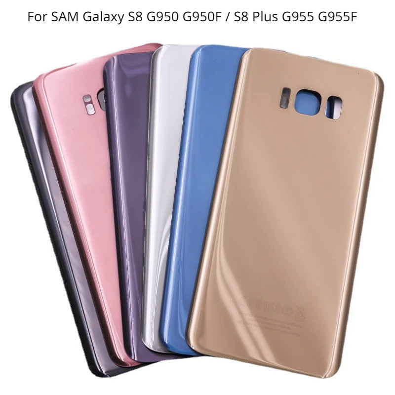 SAMSUNG 全新適用於三星 Galaxy S8 G950 G950F S8 Plus G955 G955F 電池後蓋