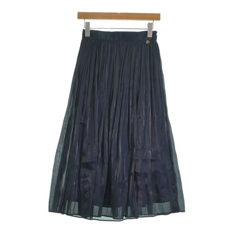 DRESS SKA Trend Code連衣裙 裙子最大長度 女裝 深藍 日本直送 二手