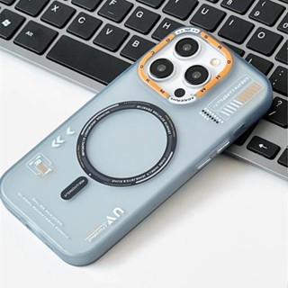 磁吸無線充電 M1防摔微透膚感防指紋 手機殼 防摔殼 適用於 iPhone 16 15 14 13 12 Pro Max