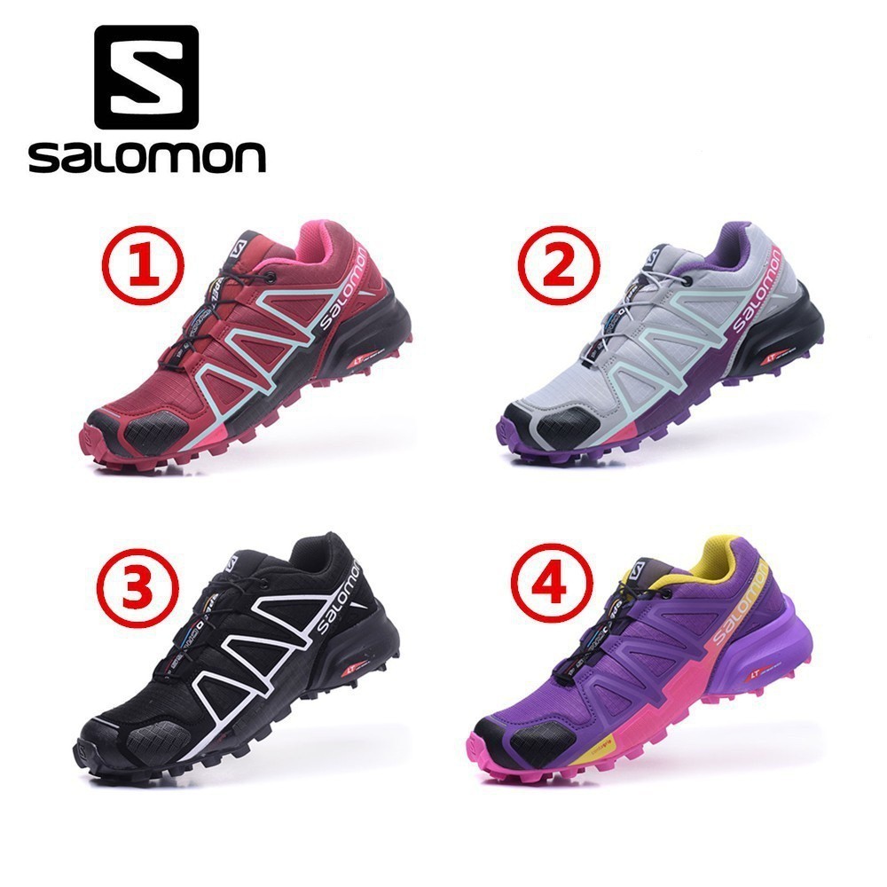 Salomon透氣越野跑鞋女鞋登山鞋戶外登山鞋