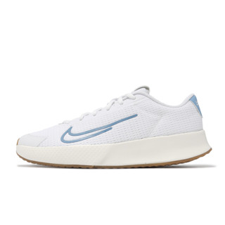 Nike 網球鞋 Wmns Vapor Lite 2 HC 硬地 白 藍 膠底 女鞋 [ACS] DV2019-105