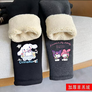 tee 桃園出貨 女童加絨加厚打底褲 寶寶打底褲 冬季外穿女寶寶保暖棉褲 兒童羊羔絨一體絨褲子 女童褲子