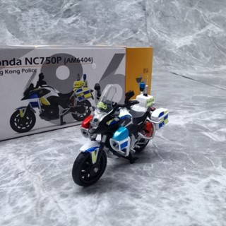 TINY 86 本田機車 HONDA NC750P 香港摩托警車模型擺件絕版車模