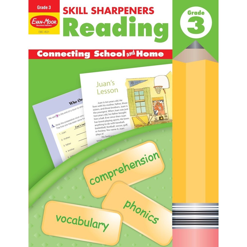 Skill Sharpeners Reading, Grade 3/Kathy Mattenklodt【禮筑外文書店】