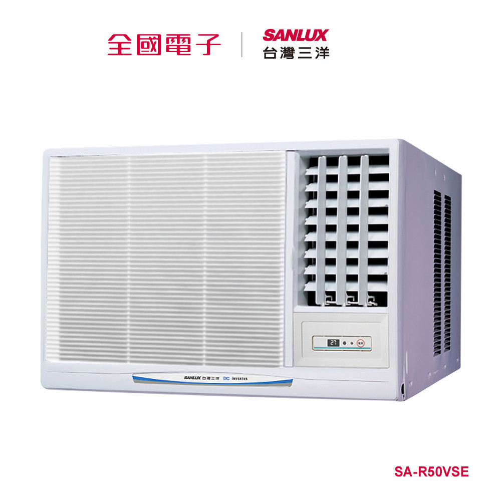 台灣三洋變頻窗型冷氣 SA-R50VSE 【全國電子】