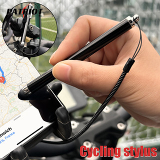 彈簧電阻觸控筆 - 專業、通用、電容式 - 用於電動自行車汽車導航 GPS - 摩托車騎行配件 - 防丟觸摸屏筆
