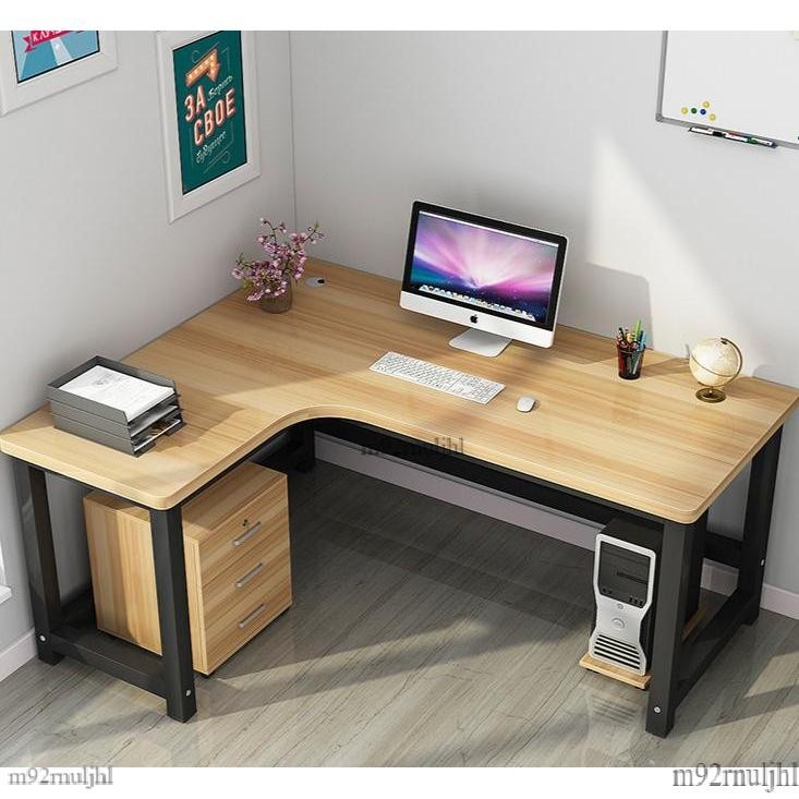 轉角書桌辦公桌大檯面60cm寬75cm高電腦台式L型學習拐角定製桌子電腦桌 書桌 寫字桌 桌子