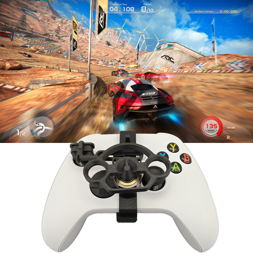 適用於 Xbox Series X/S 系列控制器迷你賽車方向盤賽車遊戲更換配件遊戲迷你方向盤