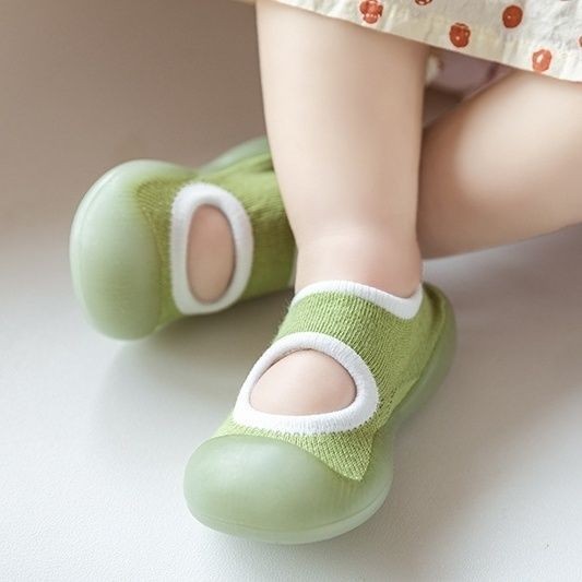 嬰幼兒鞋子寶寶學步鞋洋氣防滑防掉軟底兒童室內地板鞋襪透氣5.4♚♛✙✚