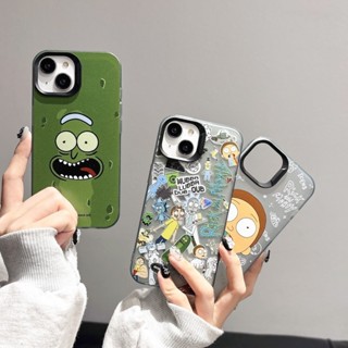 3D鏡頭透明殼 瑞克 莫蒂 手機殼 軟殼 iPhone X XR XS 15 14 13 12 11 Pro max