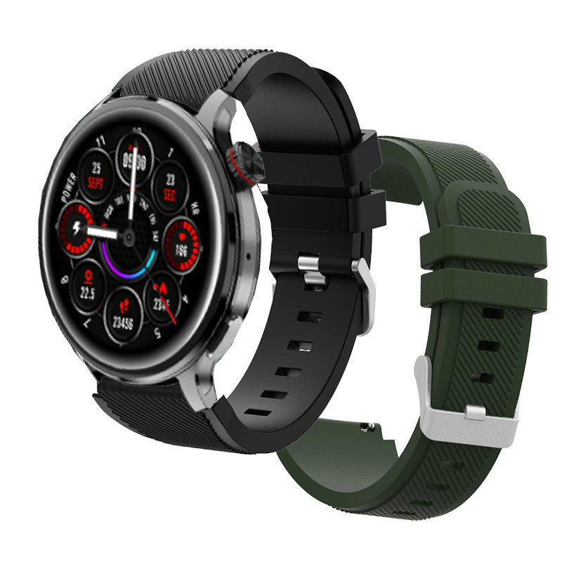 North EDGE GT6 PRO 智能手錶矽膠手鍊帶適用於 North EDGE GT5 PRO 智能手錶錶帶腕帶錶