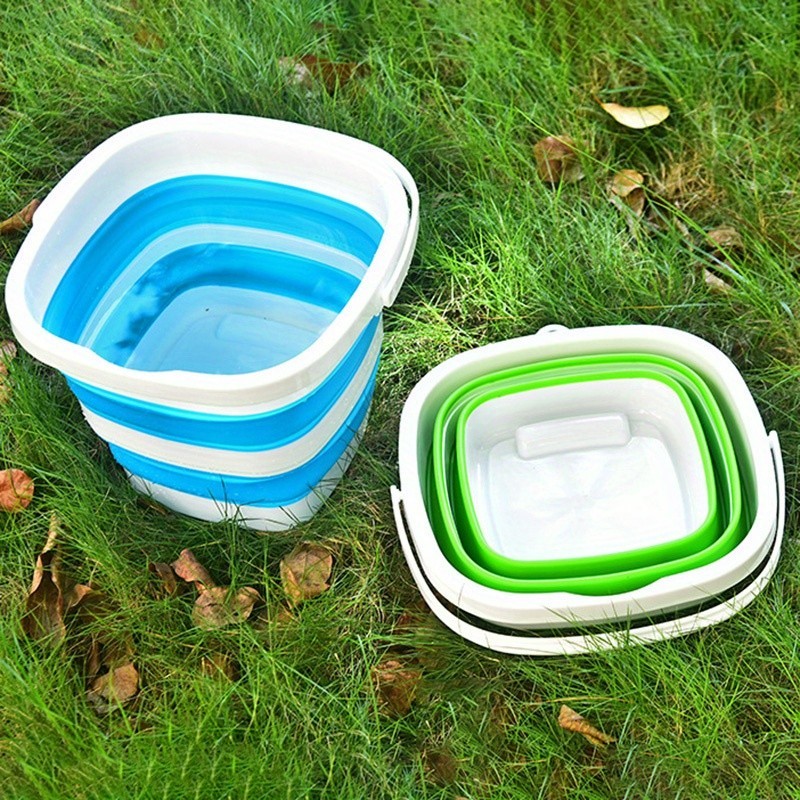 家用塑料桶便攜折疊桶戶外折疊桶洗車司機桶便攜釣魚桶