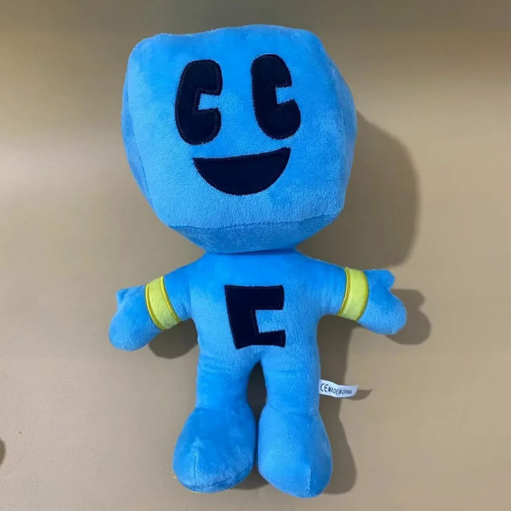 超柔軟 Minecraft Craftee 毛絨玩具藍人毛絨玩具 - 送給孩子和粉絲的理想 Minecraft 禮物動漫