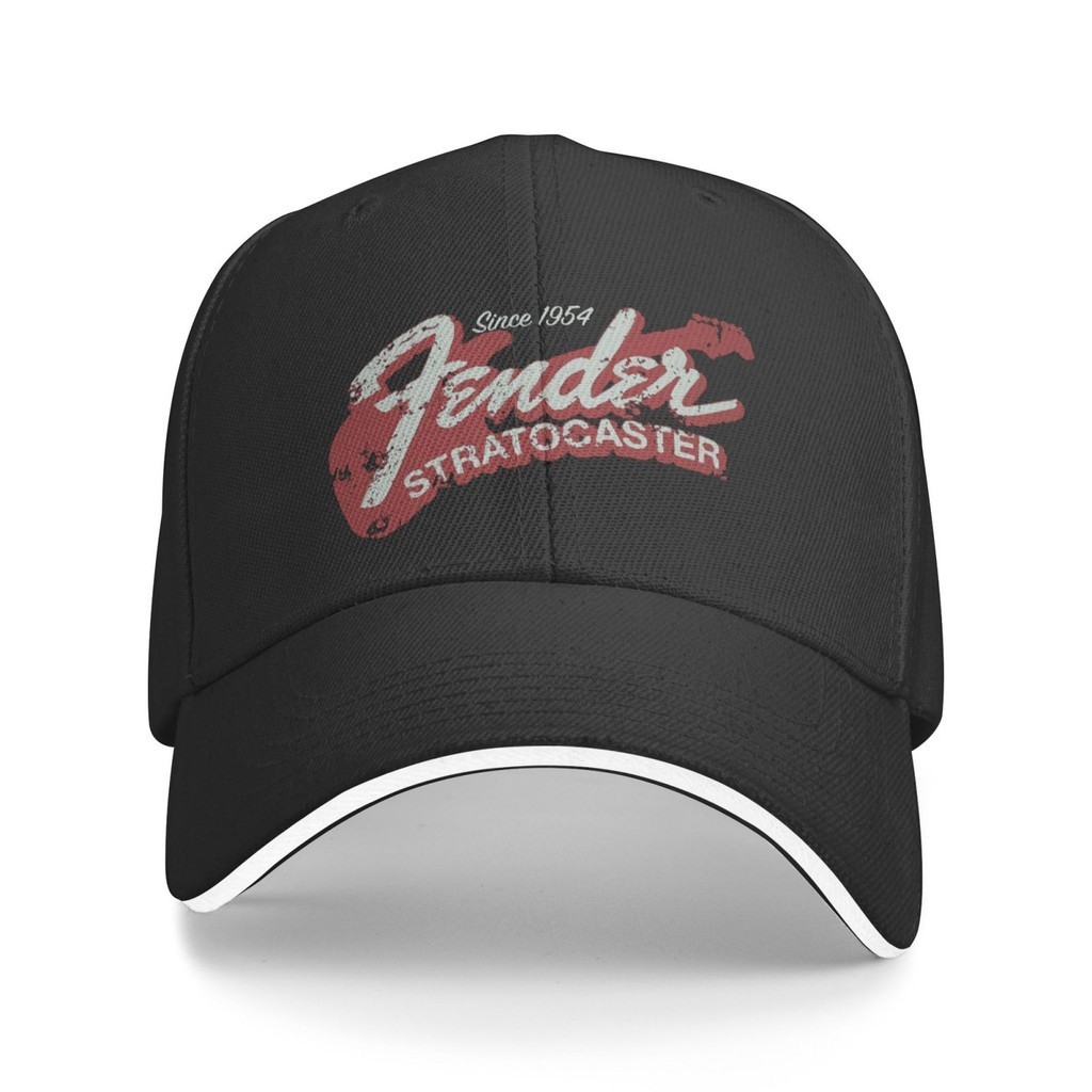 Fender Stratocaster Hot Print Wear 時尚棒球帽
