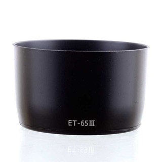 ET-65III遮光罩適用佳能85mm/1.8 100-300mm相機鏡頭58mm遮陽罩