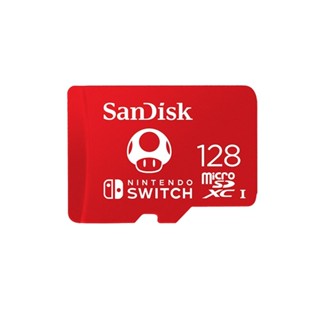 【SanDisk】Nintendo Switch專用 microSDXC UHS-I U3 3x5 128GB 記憶卡