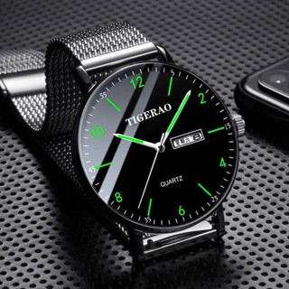 Wrist watch 手錶 仿機械錶 【店鋪】夜光超薄全自動機械錶手錶男士韓版學生防水潮雙日曆星期瑞士3/6