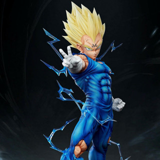 【現貨32cm】七龍珠 無限-魔化貝吉塔公仔 GK 七龍珠動漫周邊 人偶 手辦 場景雕像 模型 擺件 可發光