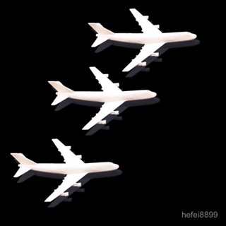 建築沙盤模型材料場景模型白色模型飛機玩具飛機場模型擺件 YD7G