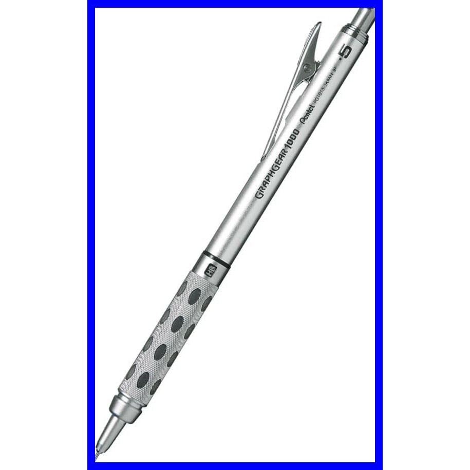Pentel 機械鉛筆 Graph Gear 1000 PG1015 0.5mm 銀色
