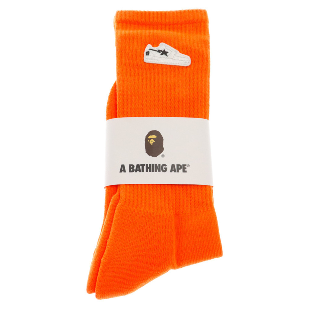 Bape A BATHING APE Orange th飾品橙色 長 日本直送 二手