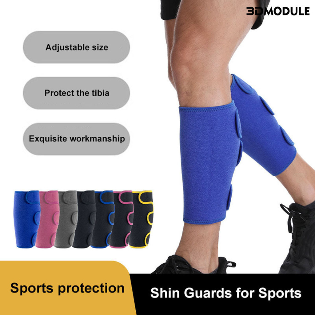 Dl-1 件足球運動護腿女式男式彈性可調節壓縮護腿套耐衝擊防撞小腿保護裝備,適用於足球棒球拳擊騎行