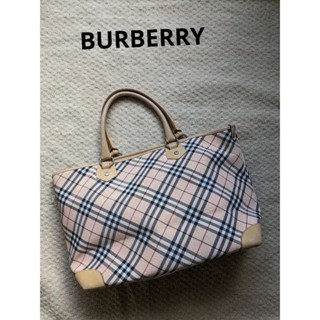 Burberry 博柏利 托特包 皮革 mercari 日本直送 二手