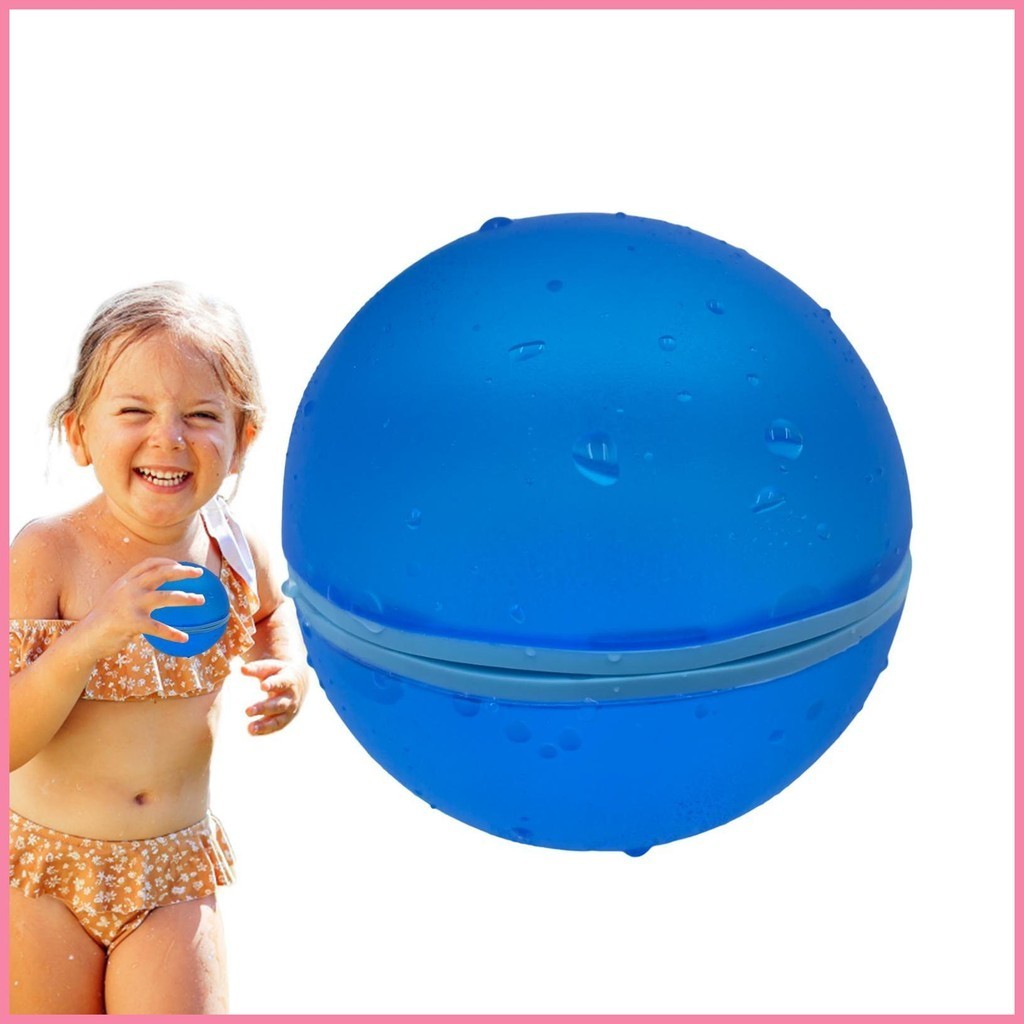 水氣球可再填充矽膠氣球兒童水球玩具自封戶外水球適合夏季 naitw naitw