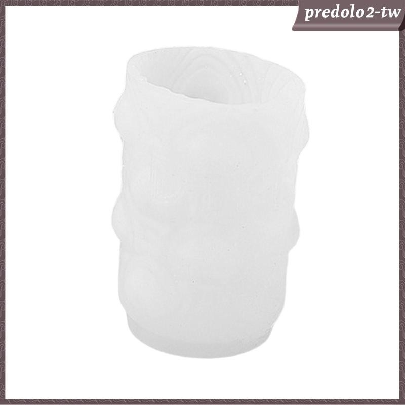 [PredoloffTW] 心形矽膠模型環氧樹脂模型,情人節圓柱形蠟燭肥皂製作,婚禮桌