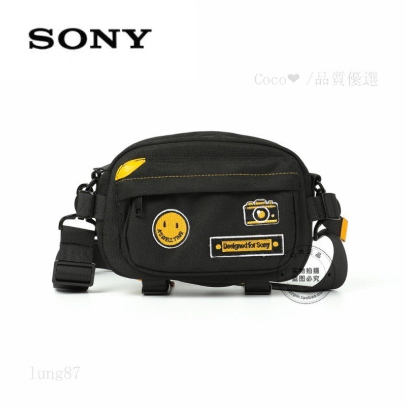 優選🔥索尼ZV-E10貼布定制包LBI-Sticker Bag便捷微單相機包單肩斜跨包