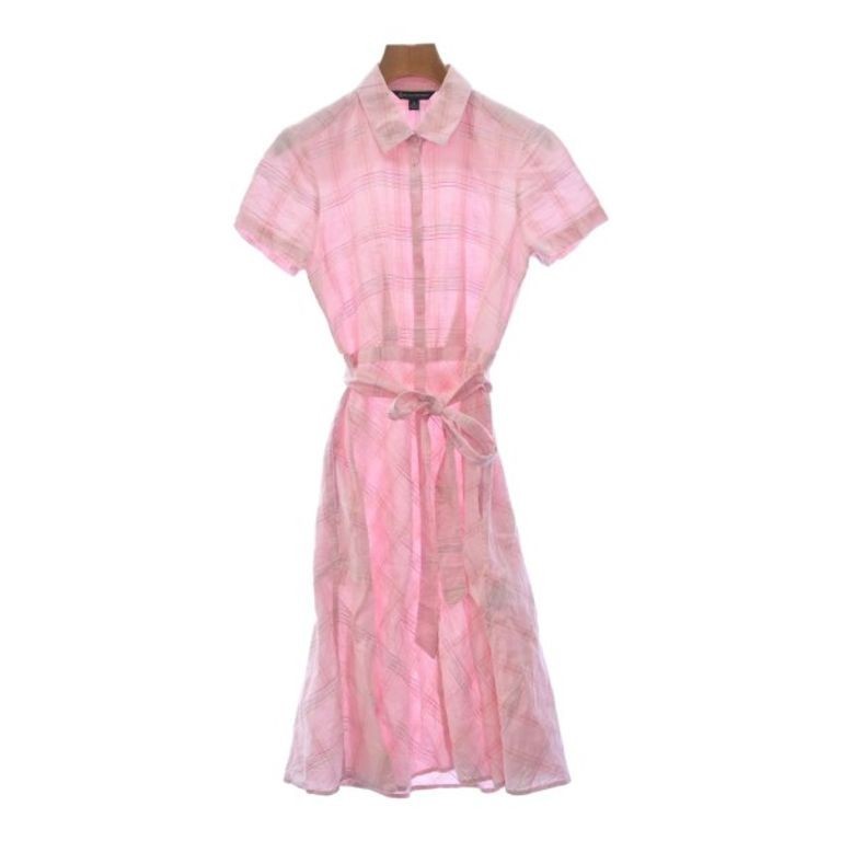 Brooks Brothers PINK洋裝 連身裙 襯衫粉色 女裝 藍色 綠色 日本直送 二手