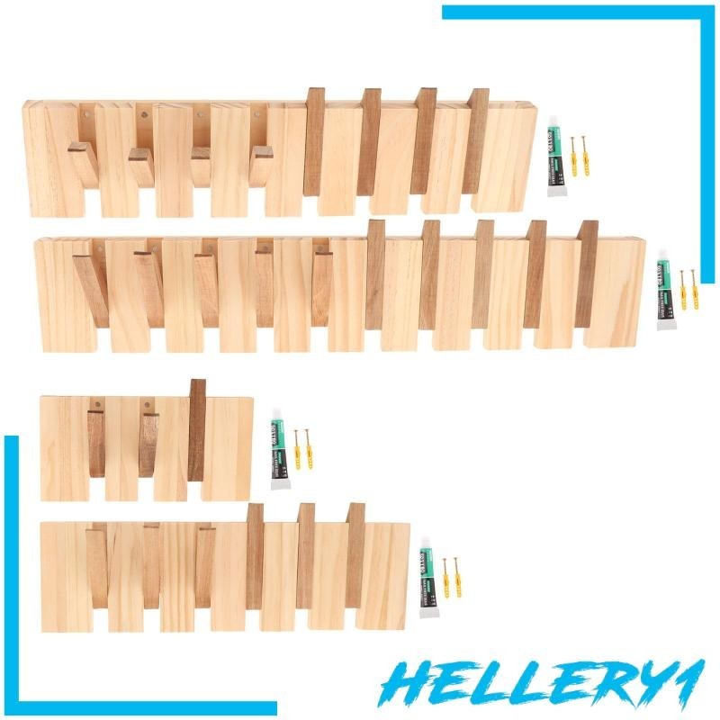 [Hellery1] 壁掛式衣帽架帽子架鋼琴鍵壁鉤創意玄關掛