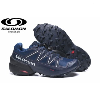 SALOMON 所羅門/所羅門速度交叉5戶外專業登山運動鞋藍色claro40-46