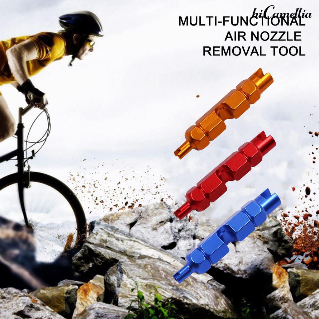 ||滿額免運||腳踏車美式氣門芯工具輪胎管胎法式氣嘴延長杆拆卸扳手工具