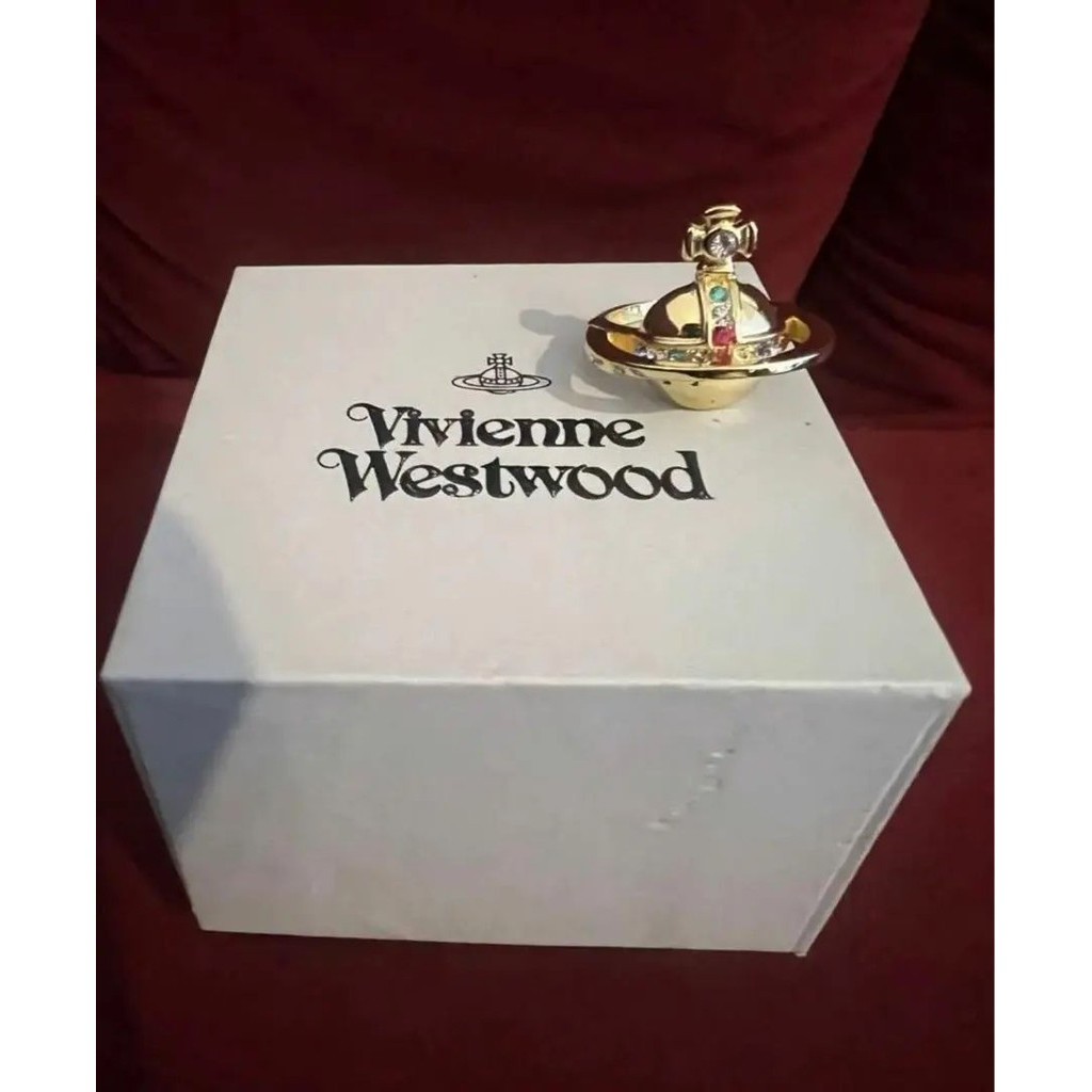 近全新 Vivienne Westwood 薇薇安 威斯特伍德 戒指 金 mercari 日本直送 二手