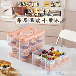 🎉店鋪爆款熱銷🎉手提多功能冰箱收納盒大容量食品級蔬菜水果鷄蛋水餃包子擺攤神器